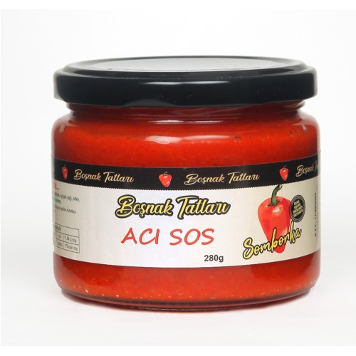 Acı Sos – Somborka Boşnak Biberi Sosu