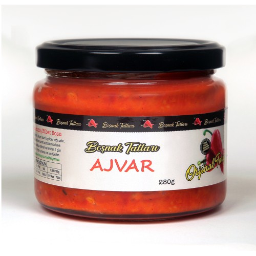 Ajvar – Közlenmiş Kapya Biberi Sosu