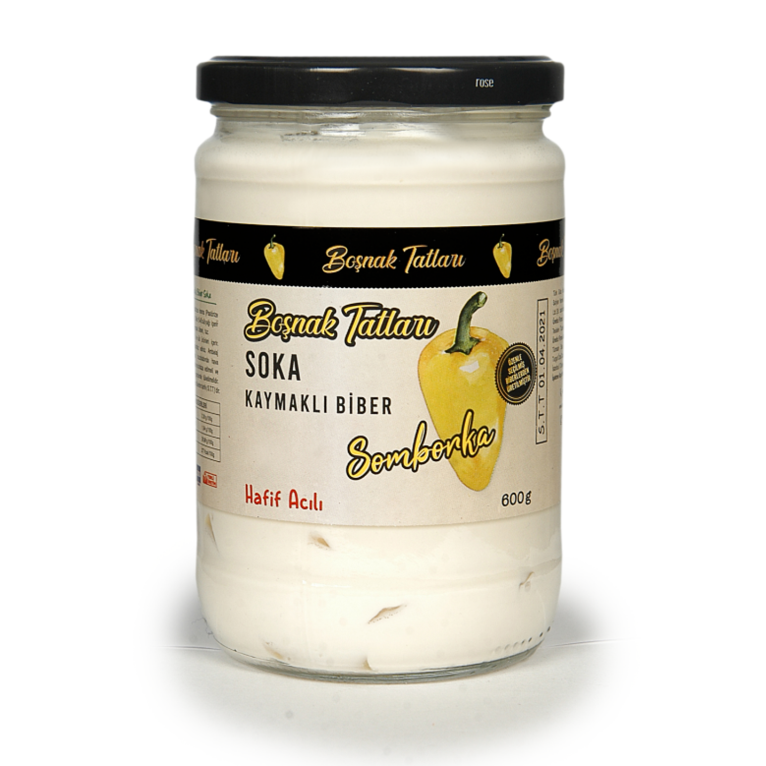 Soka Kaymaklı Boşnak Somborka Biberi Turşusu 580 Gr Soka Kaymaklı Boşnak Somborka Biberi Turşusu 580 Gr