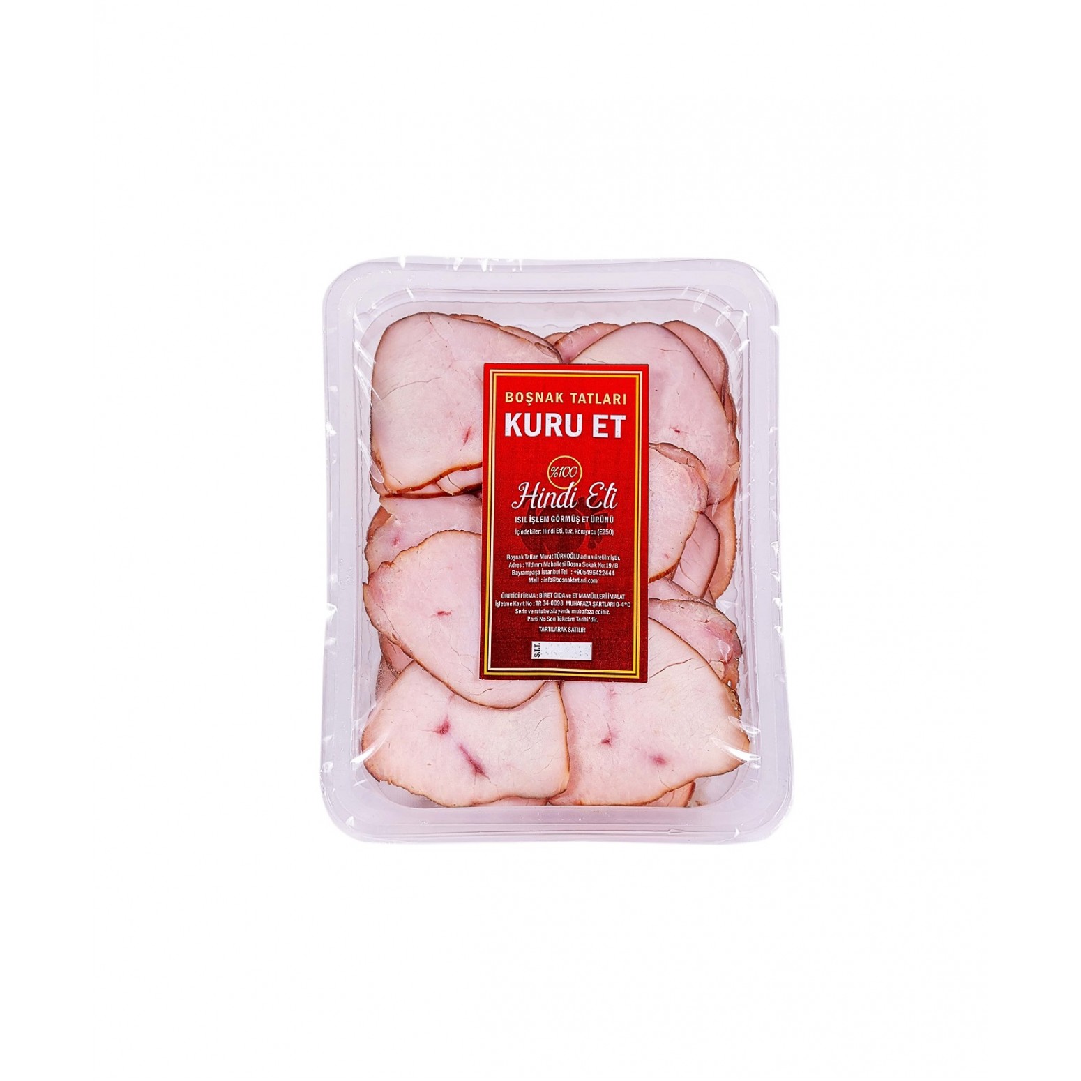 Hindi Füme Kuru Et Dilimli 500 Gr